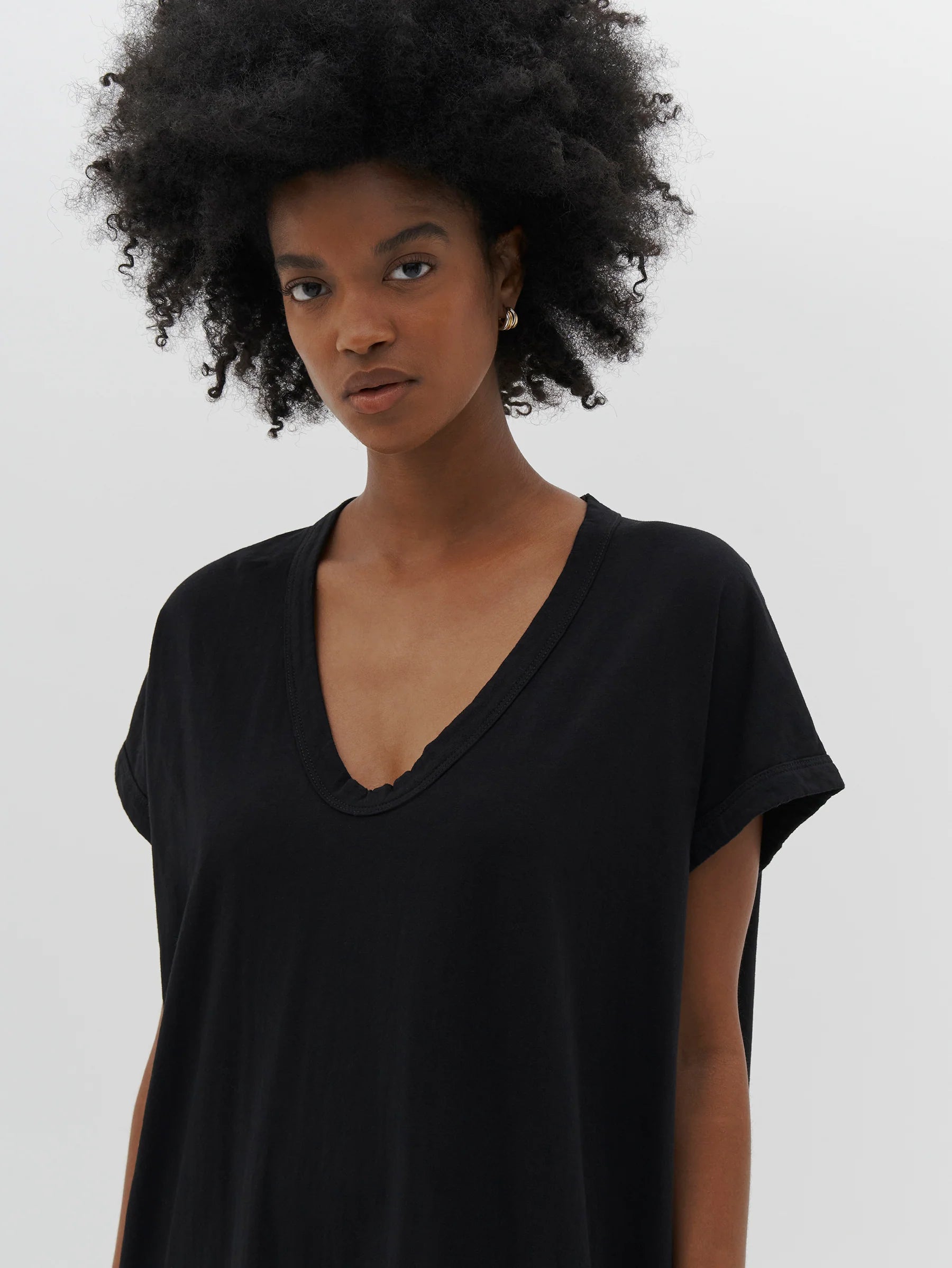 Bassike boxy t shirt dress on sale